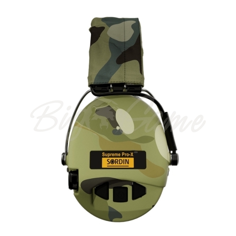 Наушники противошумные SORDIN Supreme Pro-X Led цв. Camo / Camo textile фото 2