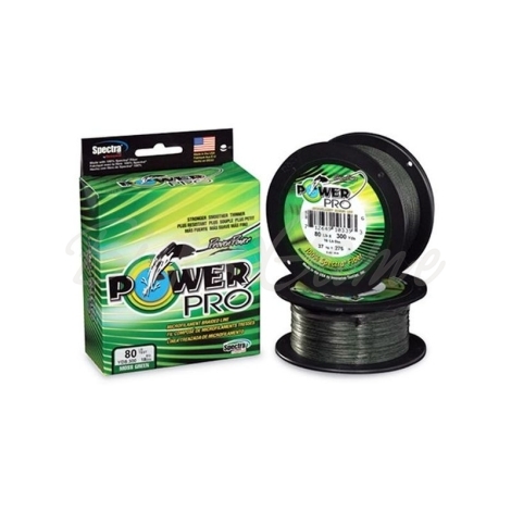 Плетенка POWER PRO Moss Green 275 м 0,76 мм фото 1