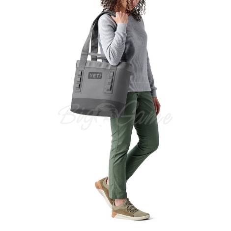 Сумка изотермическая YETI Camino Carryall 20 л цвет Storm Gray фото 2