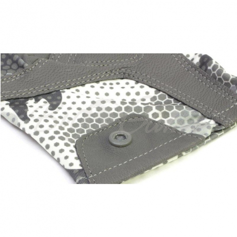 Перчатки SIMMS Solarflex Guide Glove цвет Hex Flo Camo Steel фото 3