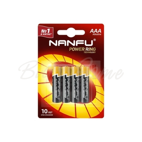 Батарейка NANFU LR03 4B фото 1