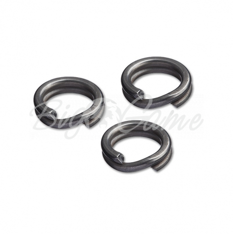 Кольцо заводное DECOY Split Ring (Black) № 3 (20 шт.) фото 1