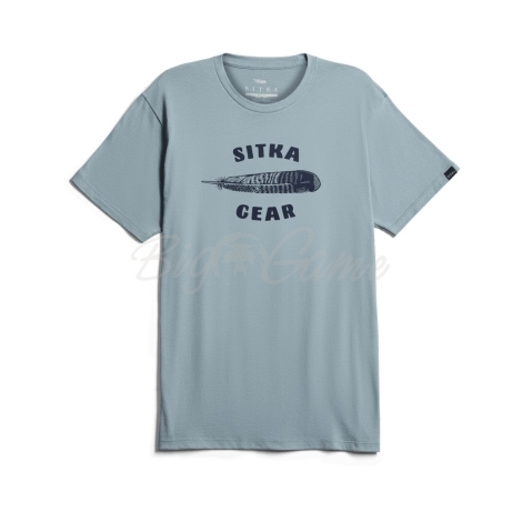 Футболка SITKA Feather Tee цвет Flint Blue фото 2