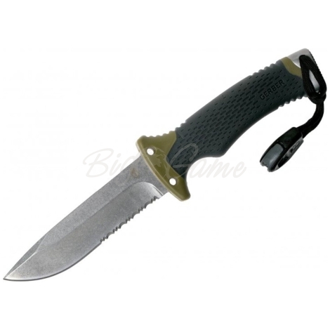 Нож универсальный GERBER Ultimate Survival Fixed SE FSG Black фото 1