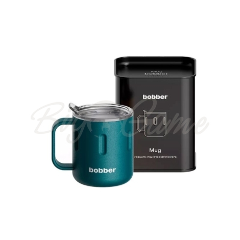 Термокружка BOBBER Mug 0,3 л (тепло 2 ч / холод 4 ч) цв. Deep Teal Т (темно-бирюзовый матовый) фото 5