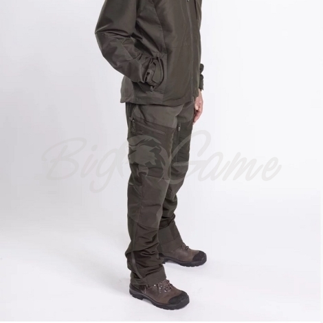 Брюки PINEWOOD Furudal Tracking Trousers цвет Moss Green / Dark Mossgreen фото 3