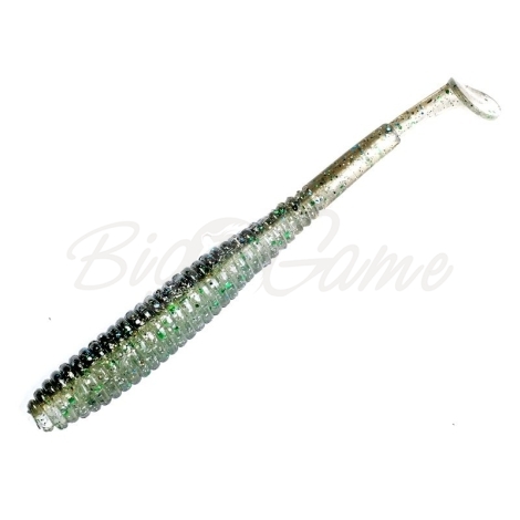 Виброхвост JACKALL I Shad Tail 2,8" (10 шт.) цв. dark thunder iwashi фото 1