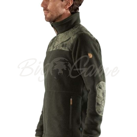 Жакет FJALLRAVEN Lappland Fleece M цвет Green-Green Camo фото 2