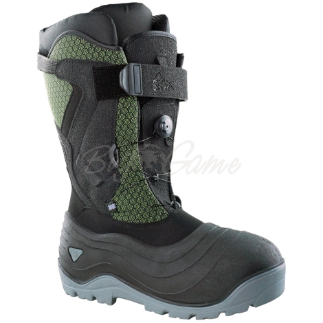 Сапоги GUЧА А-217 цвет черный / зеленый фото 1