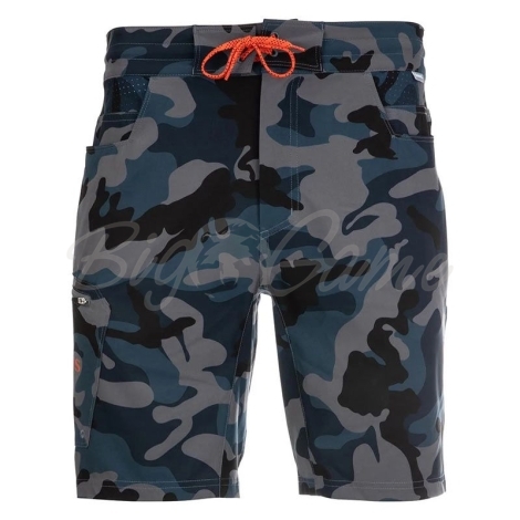 Шорты SIMMS Seamount Board Shorts цвет Woodland Camo фото 1