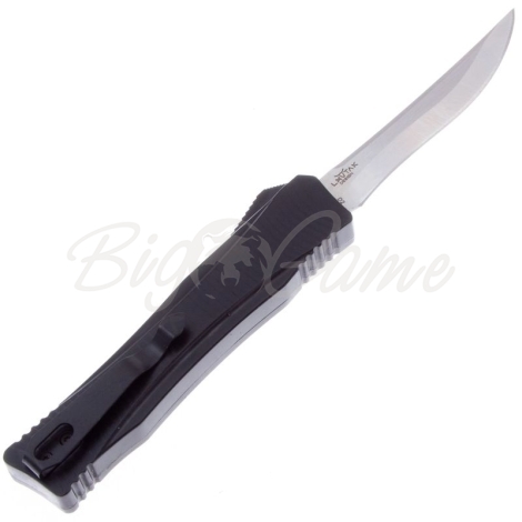 Нож складной автоматический BOKER Lhotak Eagle сталь D2 рукоять Алюминий цв. Черный фото 4