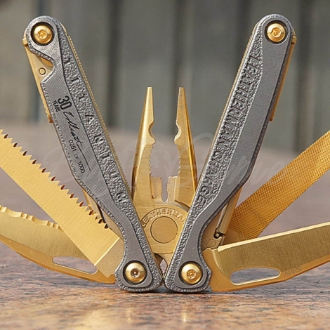 Мультитул LEATHERMAN Charge TTi с золотым покрытием фото 3