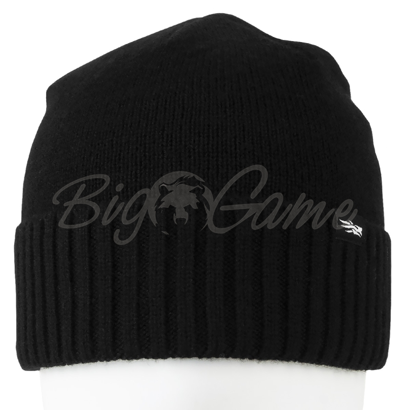 Шапка SITKA Cuffed Knit Beanie цвет Black фото 1