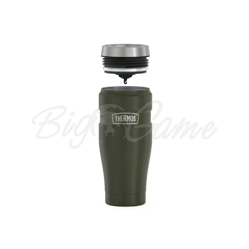 Термостакан THERMOS King SK-1005 MAG 470 мл цвет Army Green фото 2