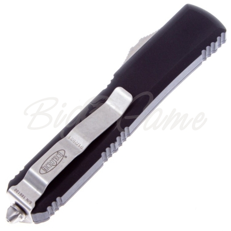 Нож автоматический MICROTECH Ultratech S/E CTS-204P черный фото 2