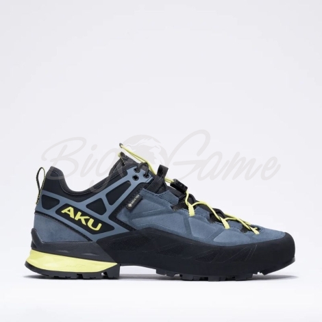 Кроссовки горные AKU Rock DFS II GTX цвет Anthracite / Lime фото 5