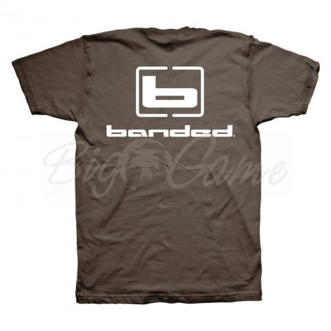 Футболка BANDED Signature S/S Tee-Classic Fit цвет Brown фото 2
