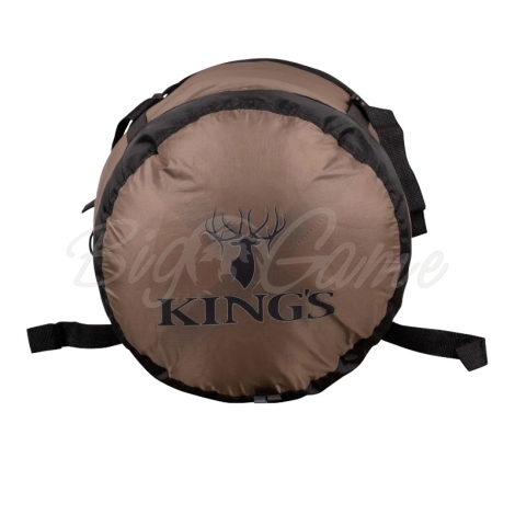 Спальный мешок KING'S XKG Summit Mummy Bag +20 цвет Khaki / Charcoal фото 3