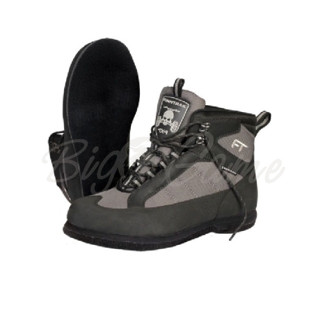 Ботинки забродные FINNTRAIL Stalker войлочная подошва 5191 цвет Серый / черный фото 1