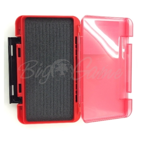 Коробка для джиг-головок DAIWA Gekkabijin Jighead Case W цвет красный/прозрачный/черный фото 2