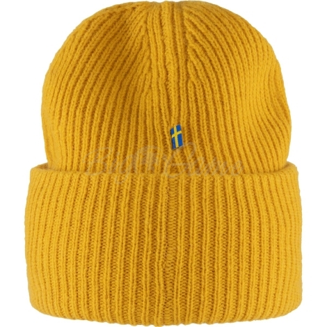 Шапка FJALLRAVEN Logo Hat цвет Mustard Yellow фото 2
