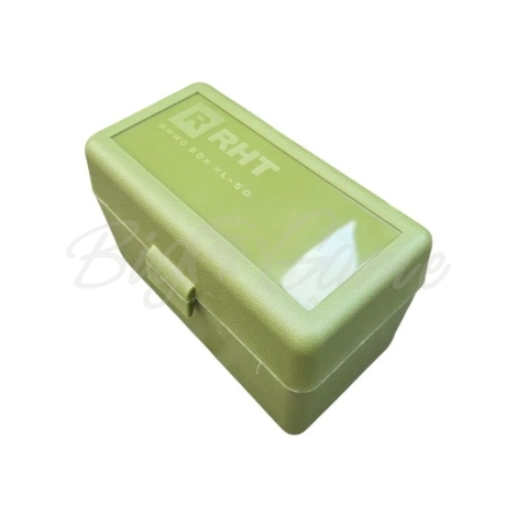 Кейс для патронов RHT на 50 патронов .338LM, .300 цвет зеленый фото 1