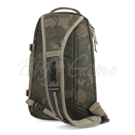 Рюкзак рыболовный SIMMS Tributary Sling Pack 2025 цвет Regiment Camo Olive Drab фото 2