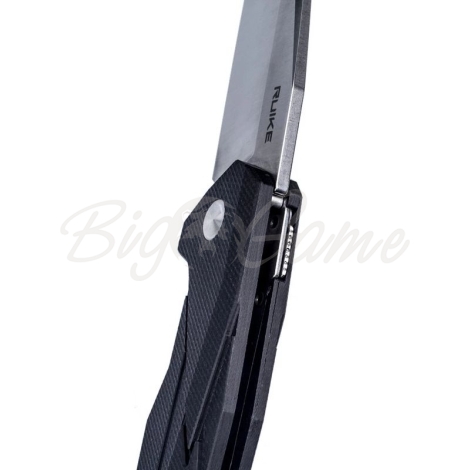 Нож складной RUIKE Knife P138-B цв. Черный фото 7
