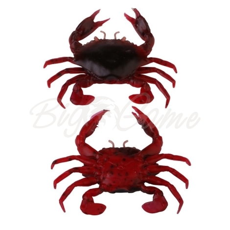 Краб SAVAGE GEAR LB 3D Manic Crab 7,5 см цв. Red & Black Crab (3 шт.) фото 1