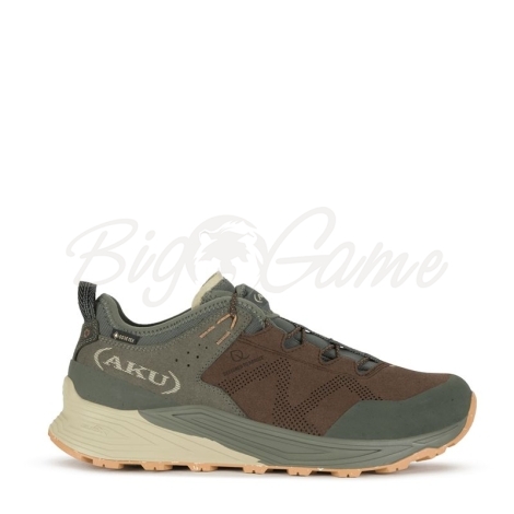 Кроссовки треккинговые AKU Omnia V-Light GTX цвет Brown / Green фото 5