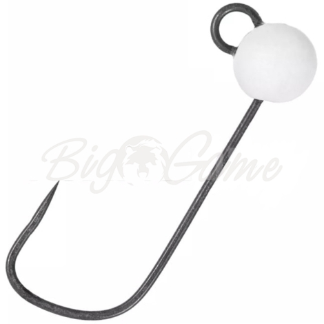 Джиг-Головка вольфрамовая MYSTICK Trout Jig  0,4 г № 6 (3 шт.) цв. белый фото 1