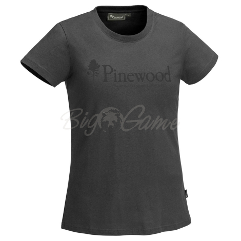 Футболка PINEWOOD WS Outdoor Life T-shirt цвет Dark Anthracite фото 1
