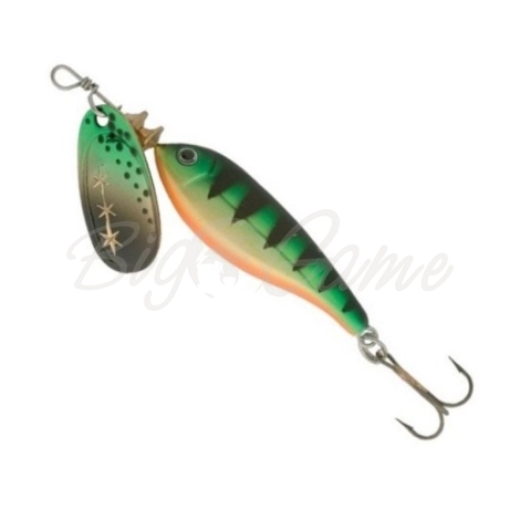 Блесна вращающаяся BLUE FOX Minnow Super Vibrax № 1 5 г код цв. GP фото 1