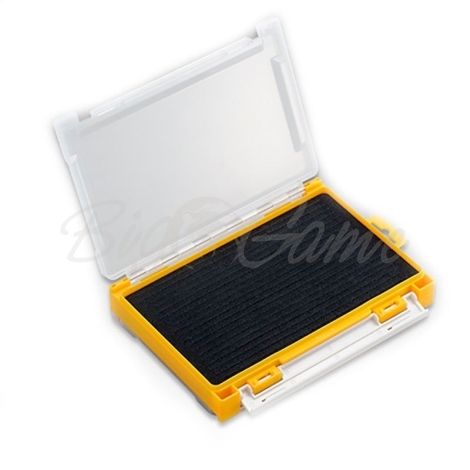 Коробка для приманок двухсторонняя MEIHO Rungun Case 3010W-2 цвет желтый фото 3