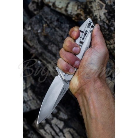 Нож складной RUIKE Knife P135-SF цв. Серый фото 15
