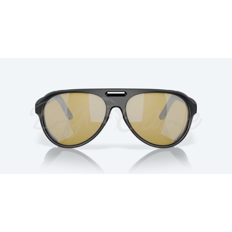 Очки поляризационные COSTA DEL MAR Grand Catalina 580G р. XL цв. Matte Black цв. ст. Sunrise Silver Mirror фото 5