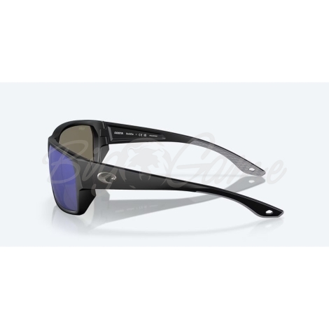 Очки поляризационные COSTA DEL MAR Tailfin 580P р. S цв. Matte Black цв. ст. Blue Mirror фото 3