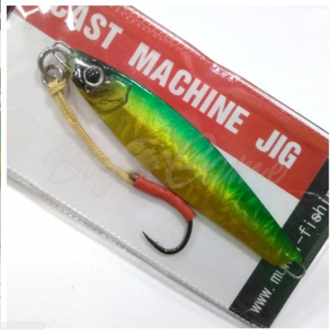 Пилькер MUKAI Cast Machine Jig 20 г код цв. Green Gold фото 1