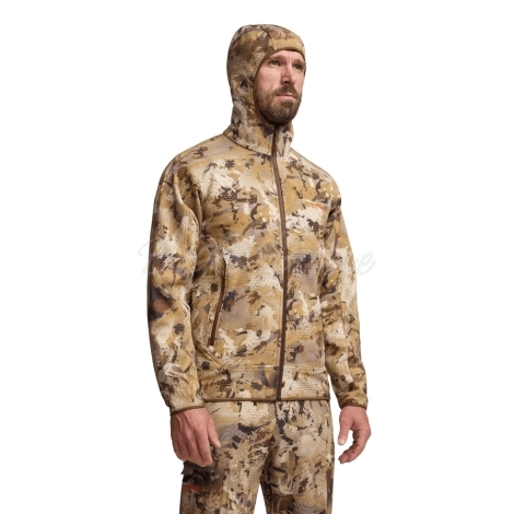 Толстовка SITKA Alpha Fleece Hooded Jacket цвет Optifade Marsh фото 5