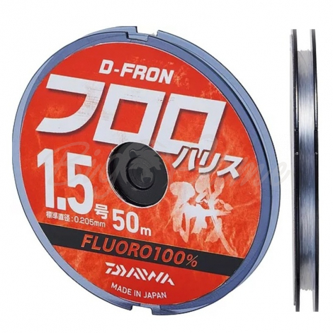 Флюорокарбон DAIWA D-Fron Fluoro Harisu 40 м 0,405 мм фото 1