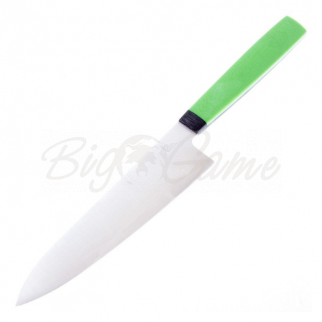 Нож OWL KNIFE CH160 (Минишеф) сталь N690 рукоять G10 салатовая фото 1