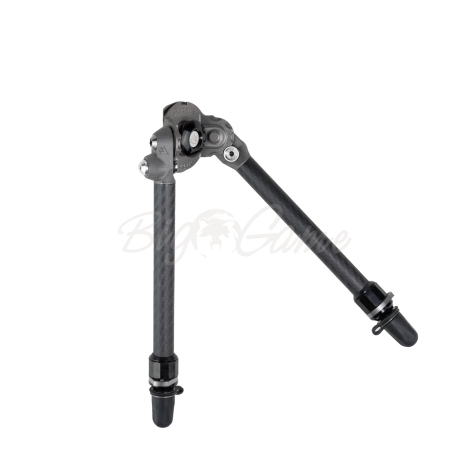 Сошка BACKLANZ Carbon Bipod Notched + Universal Mounting Bracket фото 6