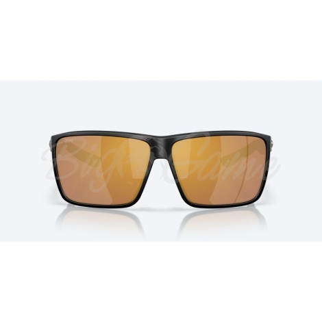 Очки поляризационные COSTA DEL MAR Rincon II 580G р. XL цв. Matte Black цв. ст. Gold Mirror фото 5