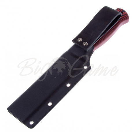 Нож OWL KNIFE Otus сталь CPM S90V рукоять G10 черно-красная фото 2