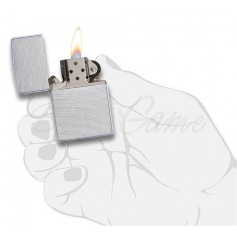 Зажигалка ZIPPO Classic с покрытием Chrome Arch фото 3