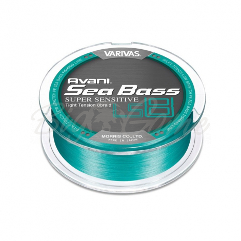 Плетенка VARIVAS Avani Sea Bass Super Sensitive LS8 150 м цв. Мятный # 1 фото 1