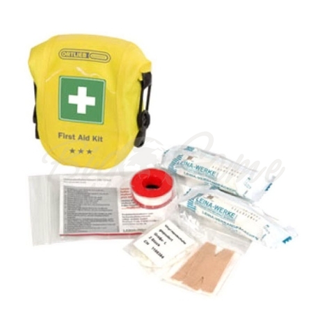 Аптечка ORTLIEB First-Aid-Kit Safety Level водонепроницаемая 0,6 л цв. желтый фото 1