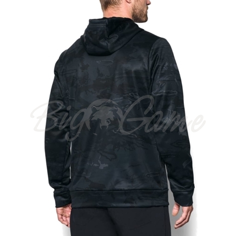 Худи UNDER ARMOUR Icon Camo Hoodie Up Top цвет Schwarz Tonal Reaper / Graphit фото 2