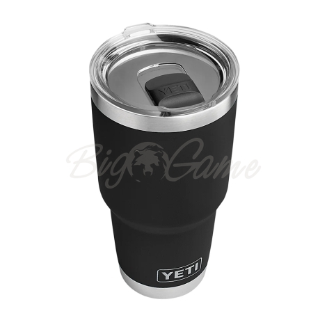 Термокружка YETI Rambler Tumbler w/Magslider Lid 887 цвет Black фото 2