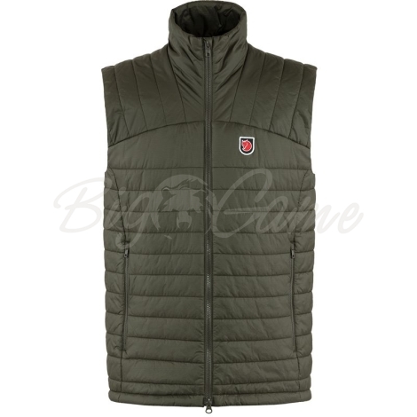 Жилет FJALLRAVEN Expedition X-Latt Vest M цвет Deep Forest фото 1